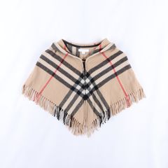 버버리 키즈 후드 판초