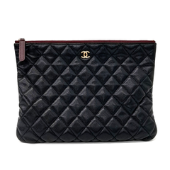 샤넬 캐비어 클러치 뉴미듐