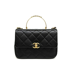 샤넬 탑핸들 토트 겸 숄더백 AS4605