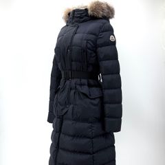 ◆백화점구매◆ 몽클레르 몽클레어 클로에 라쿤퍼 롱 패딩 점퍼