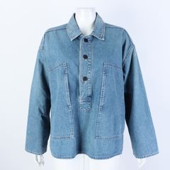 셀린 긴소매 데님 셔츠