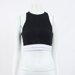 알렉산더왕 크롭 민소매 탑