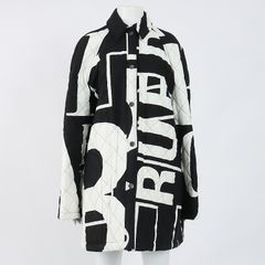발렌시아가 누빔 점퍼