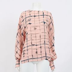 샤넬 실크 블라우스