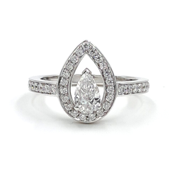 프레드 0.30ct 다이아 러브라이트 반지