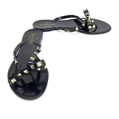 발렌티노 락스터드 조리 슬리퍼