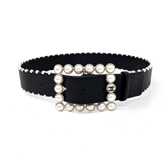 샤넬 진주 장식 벨트