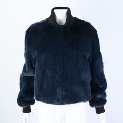 크리크찬 디올 까나쥬 밍크 봄버 자켓