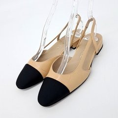 샤넬 투톤 슬링백