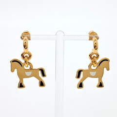 에르메스 슈발 귀걸이