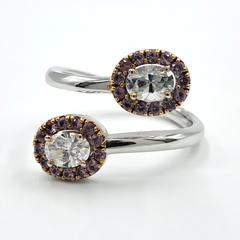 현대 0.44ct,0.45ct 다이아 유색 반지