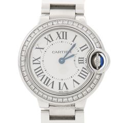 까르띠에 발롱블루 다이아 스틸 시계 (W4BB0015)