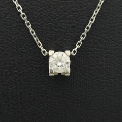 까르띠에 0.31ct 다이아 C 드 목걸이