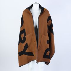 버버리 후드 케이프 겸 숄