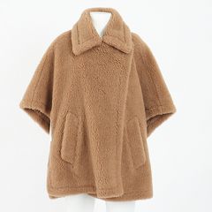 막스마라 테디베어 케이프 자켓