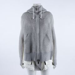 사카이 후드 집업 점퍼