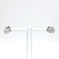 쇼메 0.55ct, 0.57ct 다이아 비마이러브 귀걸이