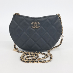 샤넬 캐비어 체인 호보 크로스백 AP3695