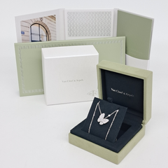 반클립앤아펠 다이아 투 버터플라이 목걸이