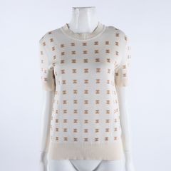 에르메스 반소매 니트