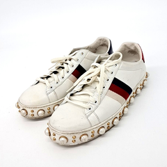 구찌 진주장식 스니커즈