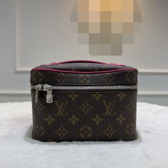 [미사용] 루이비통 니스 미니 베니티백 모노그램 핑크 M12650 Y38105