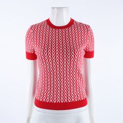 발렌티노 반소매 니트