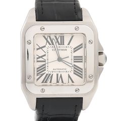 까르띠에 산토스100 스틸 시계 (W20073X8)