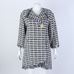 샤넬 트위드 코트