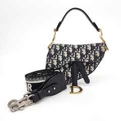 크리스찬 디올 오블리크 미니 새들백 M0447 + 스트랩