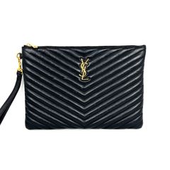 생로랑 YSL 모노그램 마틀라세 클러치 뉴미듐 559193