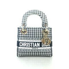 미니 디올 하운드 투스 디 라이트 토트백 크로스백