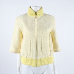 샤넬 트위드 집업 자켓