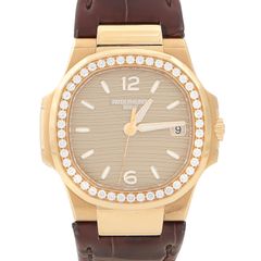 파텍필립 노틸러스 다이아 골드 시계 (7010R-012)