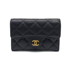 샤넬 캐비어 카드지갑