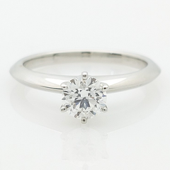티파니 0.57ct 다이아 반지