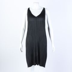 이세이 미야케 플리츠플리즈 민소매 원피스