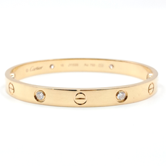 까르띠에 4P 다이아 러브 팔찌