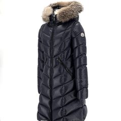 ◈백화점구매◈ 몽클레르 몽클레어 풀마러스 폭스퍼 여성 롱패딩