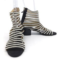 샤넬 진주장식 샌들