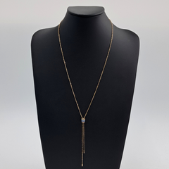 부쉐론 다이아 쿼트로 타이 목걸이