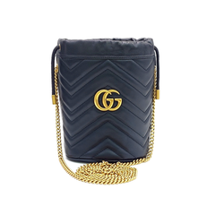 구찌 GG 마몽 미니 버킷백 (575163)