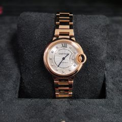 까르띠에 발롱블루 드 까르띠에 로즈골드 다이아 33mm