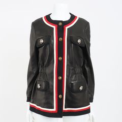 구찌 가죽 자켓