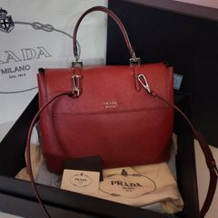 프라다 사피아노 토트앤 크로스백
