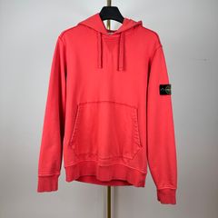 스톤아일랜드 후드티 코랄 XL