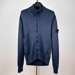 스톤아일랜드 울 린넨 니트집업 XL