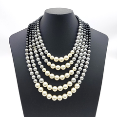 샤넬 진주 목걸이