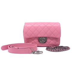 샤넬 더블 캐리 웨이스트 플랩백