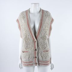 샤넬 니트 베스트